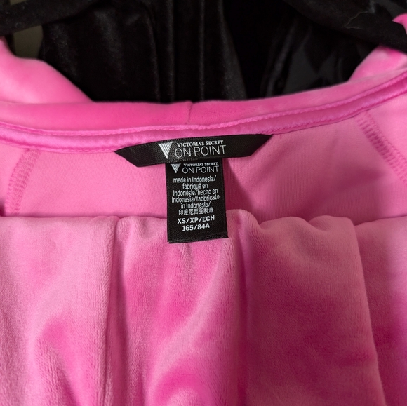 Victoria's Secret Velour Hot Pink Track Suit - Picture 3 of 6